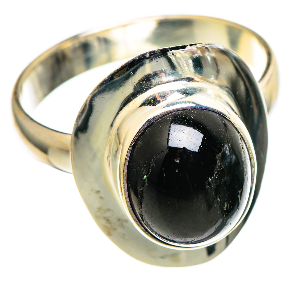 Black Onyx Rings handcrafted by Ana Silver Co - RING99744 - Photo 2