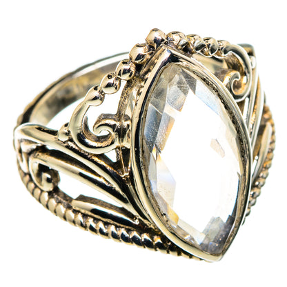 White Quartz Rings handcrafted by Ana Silver Co - RING99745