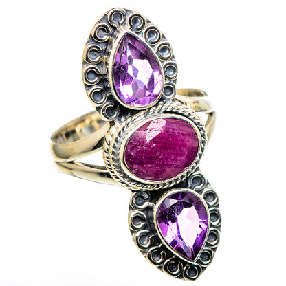 Ruby Rings handcrafted by Ana Silver Co - RING99747