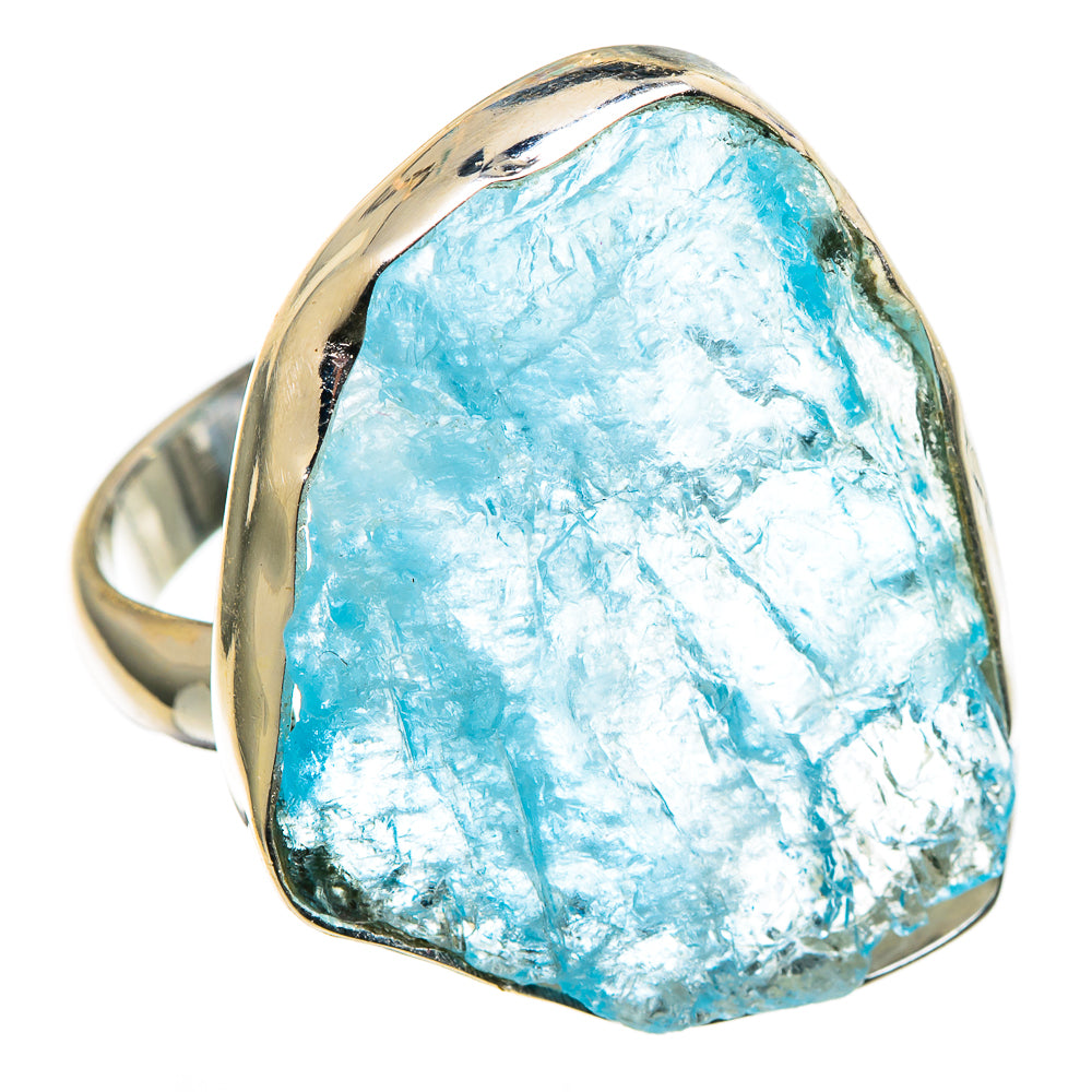 Aquamarine Rings handcrafted by Ana Silver Co - RING99751