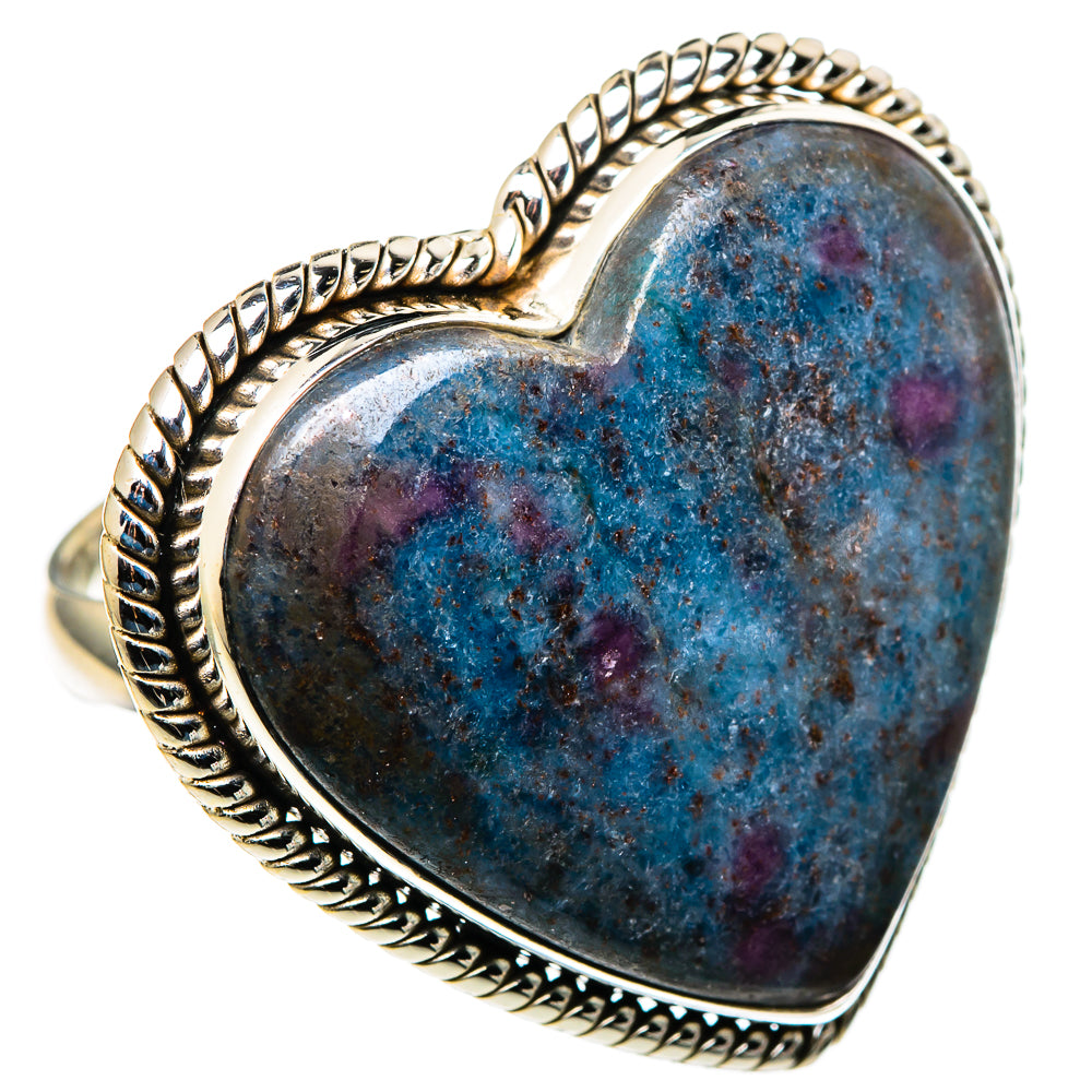 Ruby Fuchsite Rings handcrafted by Ana Silver Co - RING99752