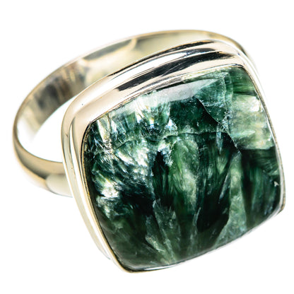 Seraphinite Rings handcrafted by Ana Silver Co - RING99758