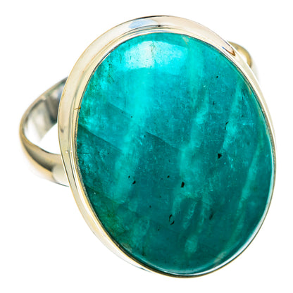 Amazonite Rings handcrafted by Ana Silver Co - RING99764 - Photo 2