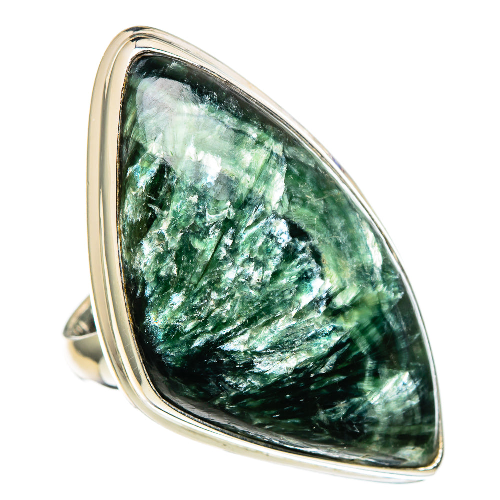 Seraphinite Rings handcrafted by Ana Silver Co - RING99765