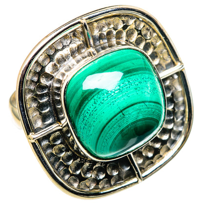 Malachite Rings handcrafted by Ana Silver Co - RING99767