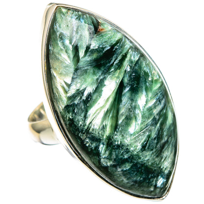 Seraphinite Rings handcrafted by Ana Silver Co - RING99769