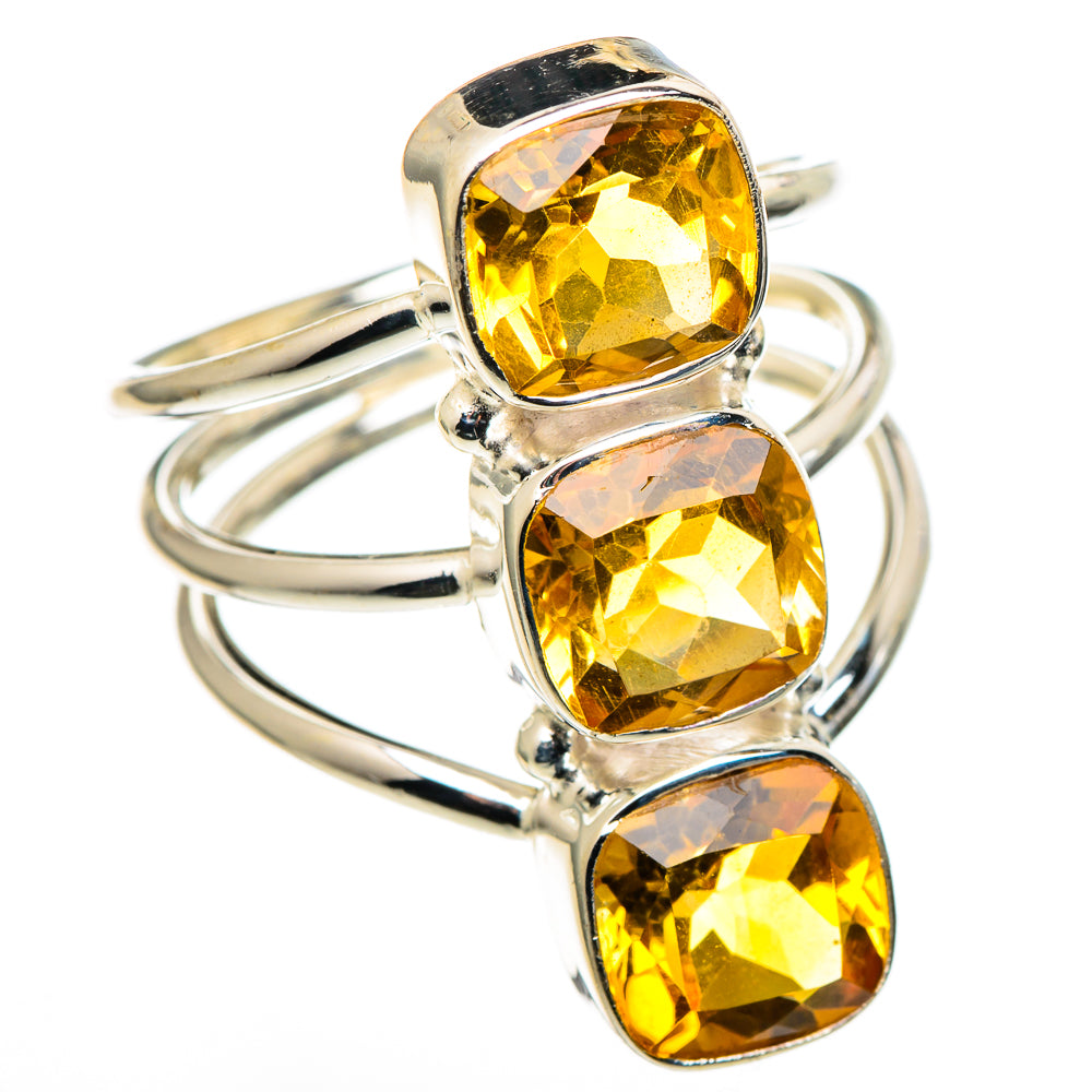 Citrine Rings handcrafted by Ana Silver Co - RING99773