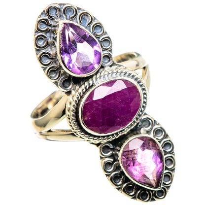 Ruby Rings handcrafted by Ana Silver Co - RING99788