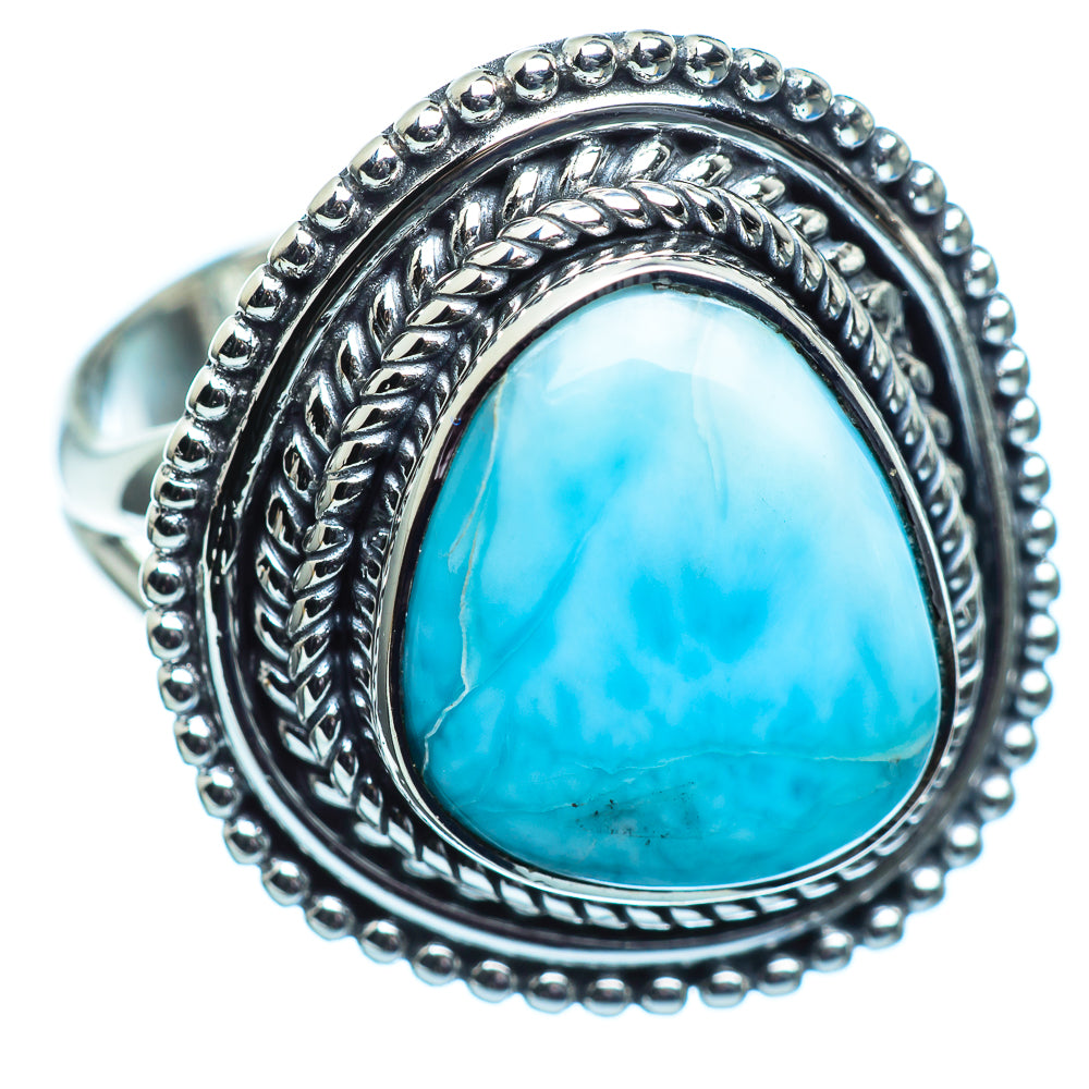 Larimar Rings handcrafted by Ana Silver Co - RING997943