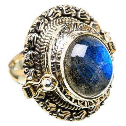 Labradorite Rings handcrafted by Ana Silver Co - RING99796