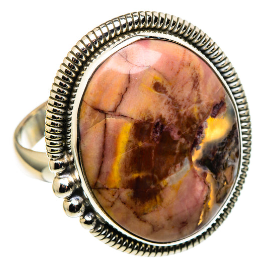 Butterfly Jasper Rings handcrafted by Ana Silver Co - RING99811