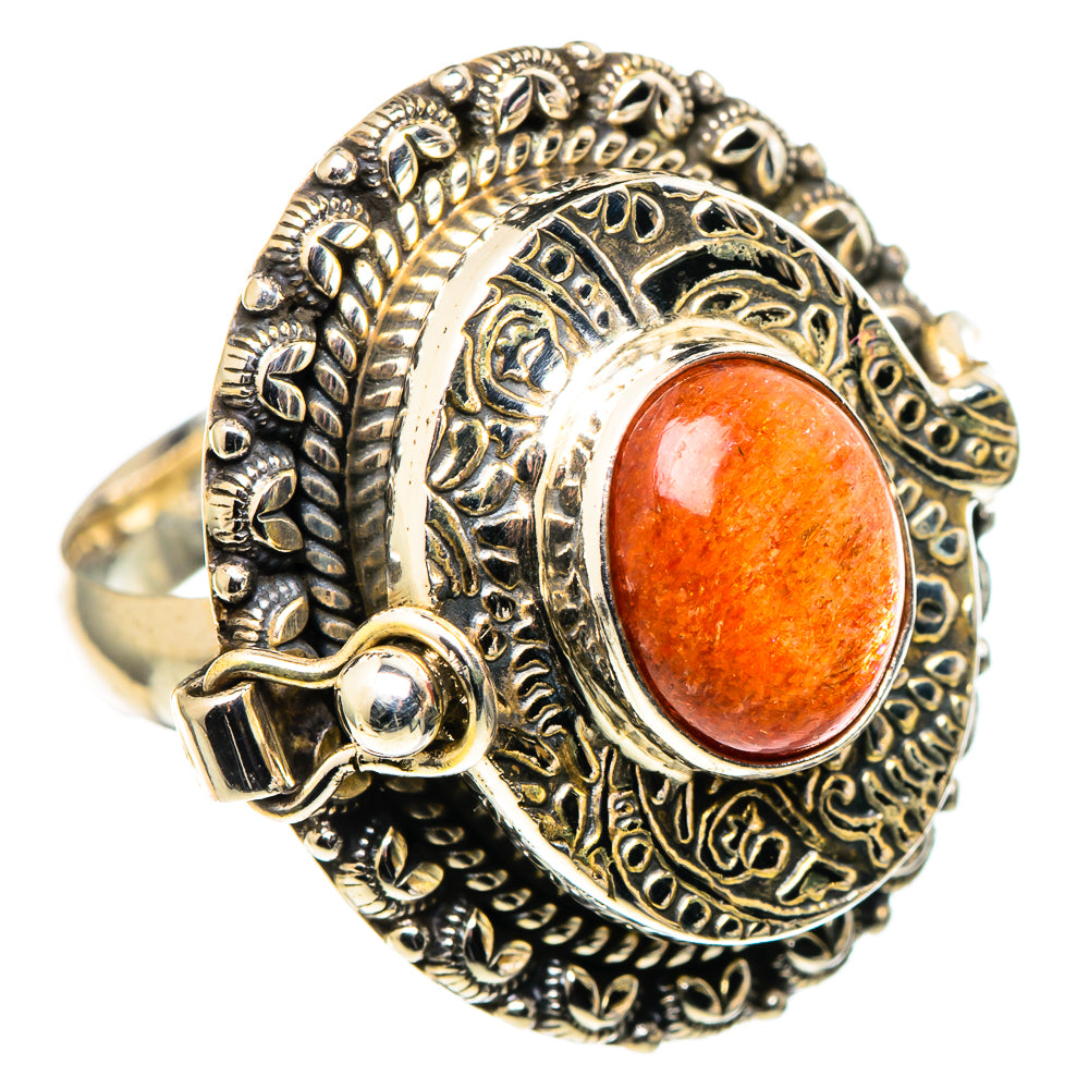 Sunstone Rings handcrafted by Ana Silver Co - RING99814