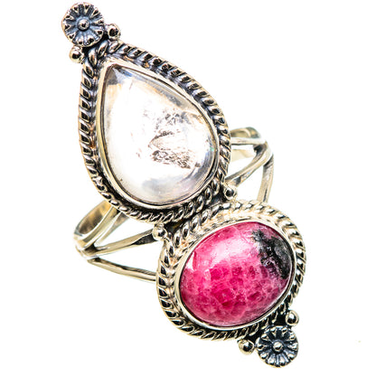 Rhodonite Rings handcrafted by Ana Silver Co - RING99817