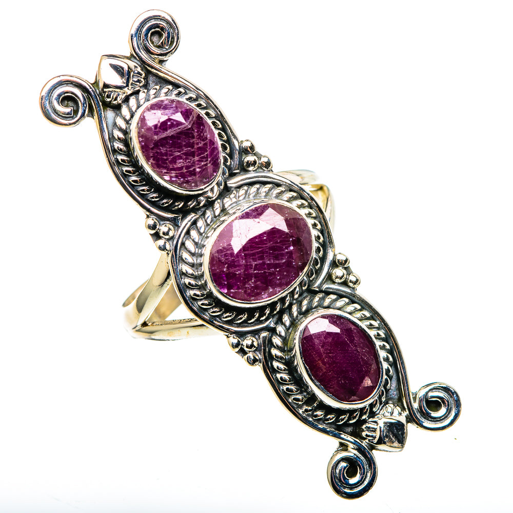 Ruby Rings handcrafted by Ana Silver Co - RING99818