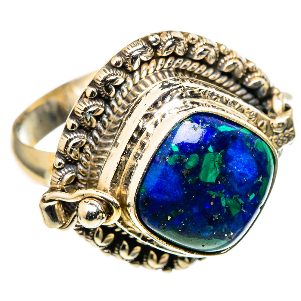 Azurite Rings handcrafted by Ana Silver Co - RING99826