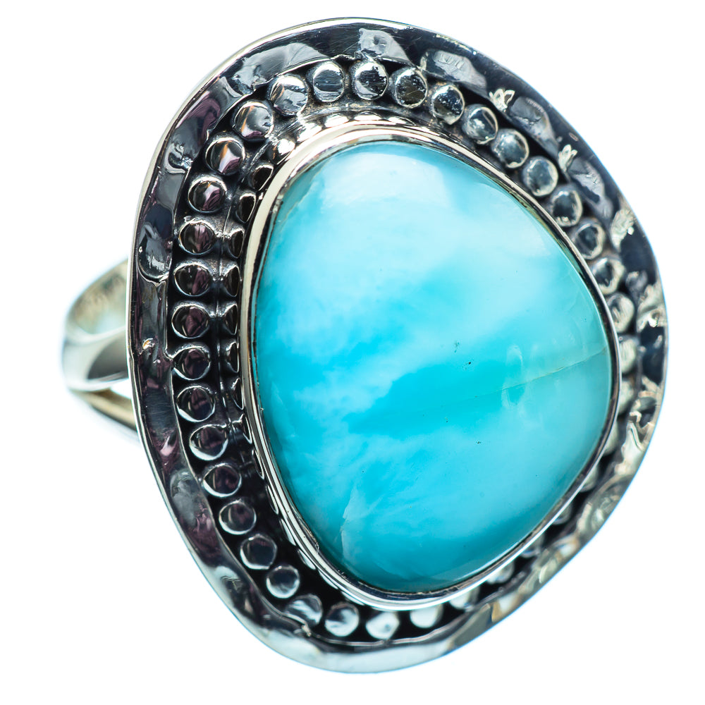 Larimar Rings handcrafted by Ana Silver Co - RING998269