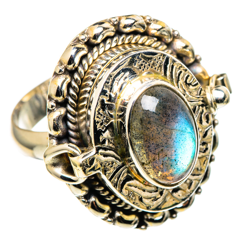 Labradorite Rings handcrafted by Ana Silver Co - RING99835