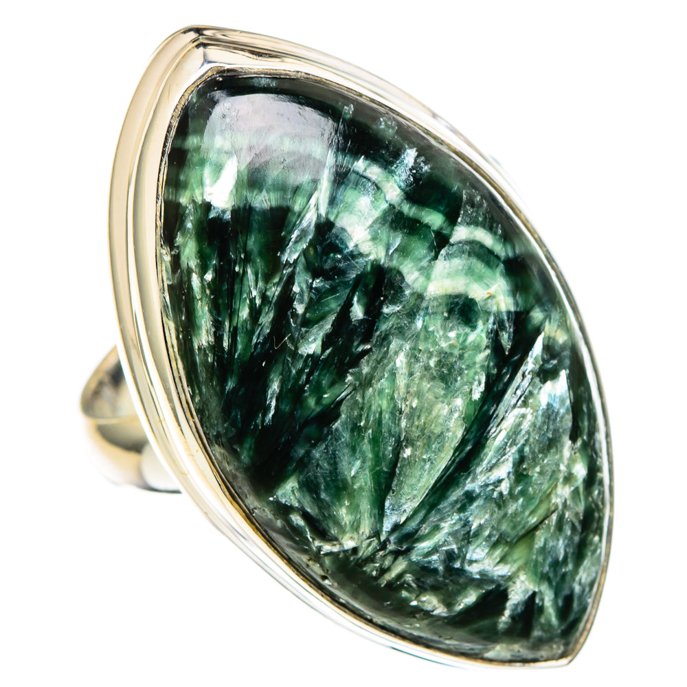 Seraphinite Rings handcrafted by Ana Silver Co - RING99840