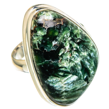 Seraphinite Rings handcrafted by Ana Silver Co - RING99844