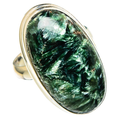 Seraphinite Rings handcrafted by Ana Silver Co - RING99845