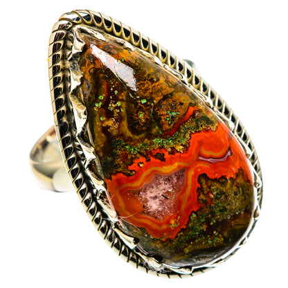 Moroccan Agate Rings handcrafted by Ana Silver Co - RING99848