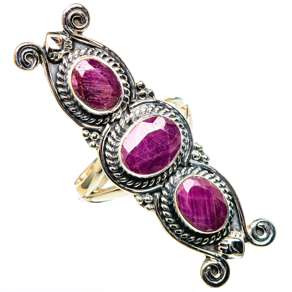 Ruby Rings handcrafted by Ana Silver Co - RING99851