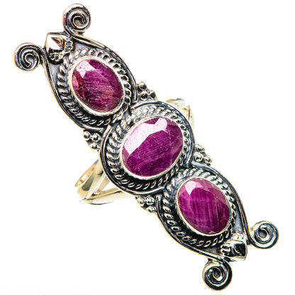 Ruby Rings handcrafted by Ana Silver Co - RING99851