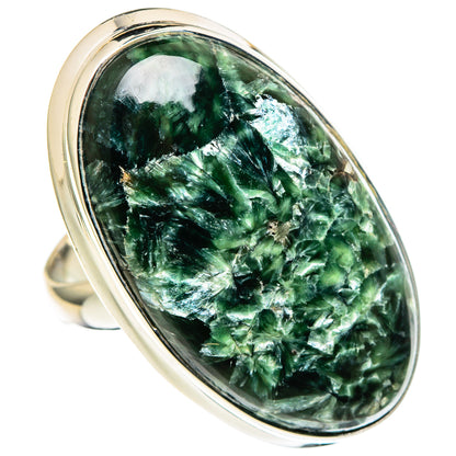 Seraphinite Rings handcrafted by Ana Silver Co - RING99859