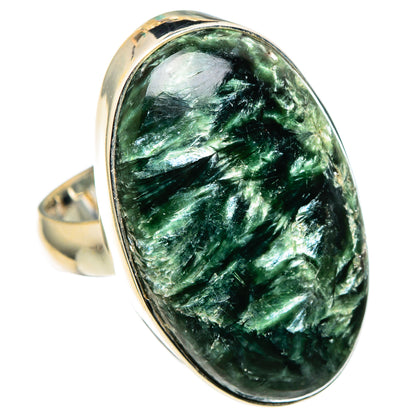 Seraphinite Rings handcrafted by Ana Silver Co - RING99863