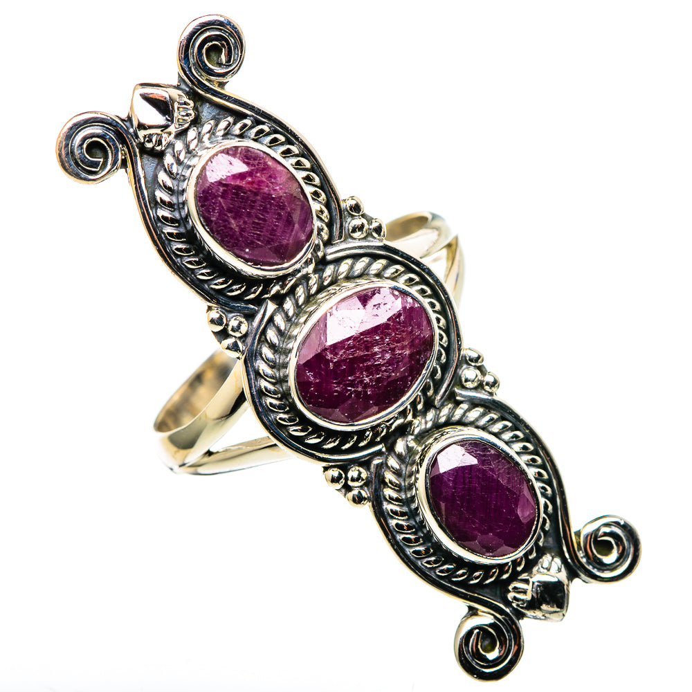 Ruby Rings handcrafted by Ana Silver Co - RING99869