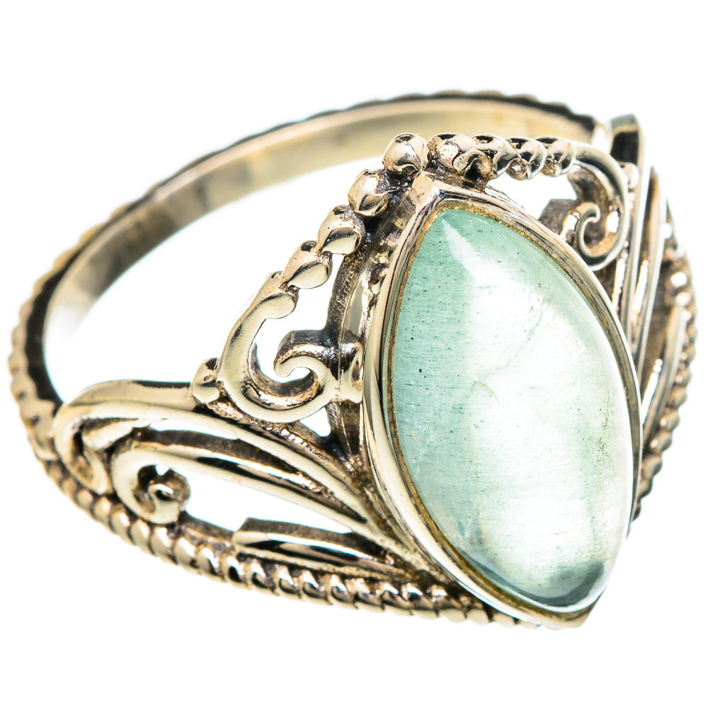 Aqua Chalcedony Rings handcrafted by Ana Silver Co - RING99876