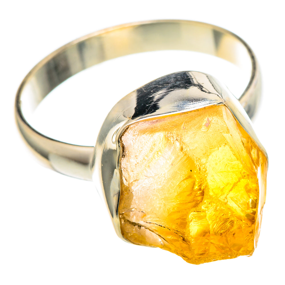 Citrine Rings handcrafted by Ana Silver Co - RING99882 - Photo 2