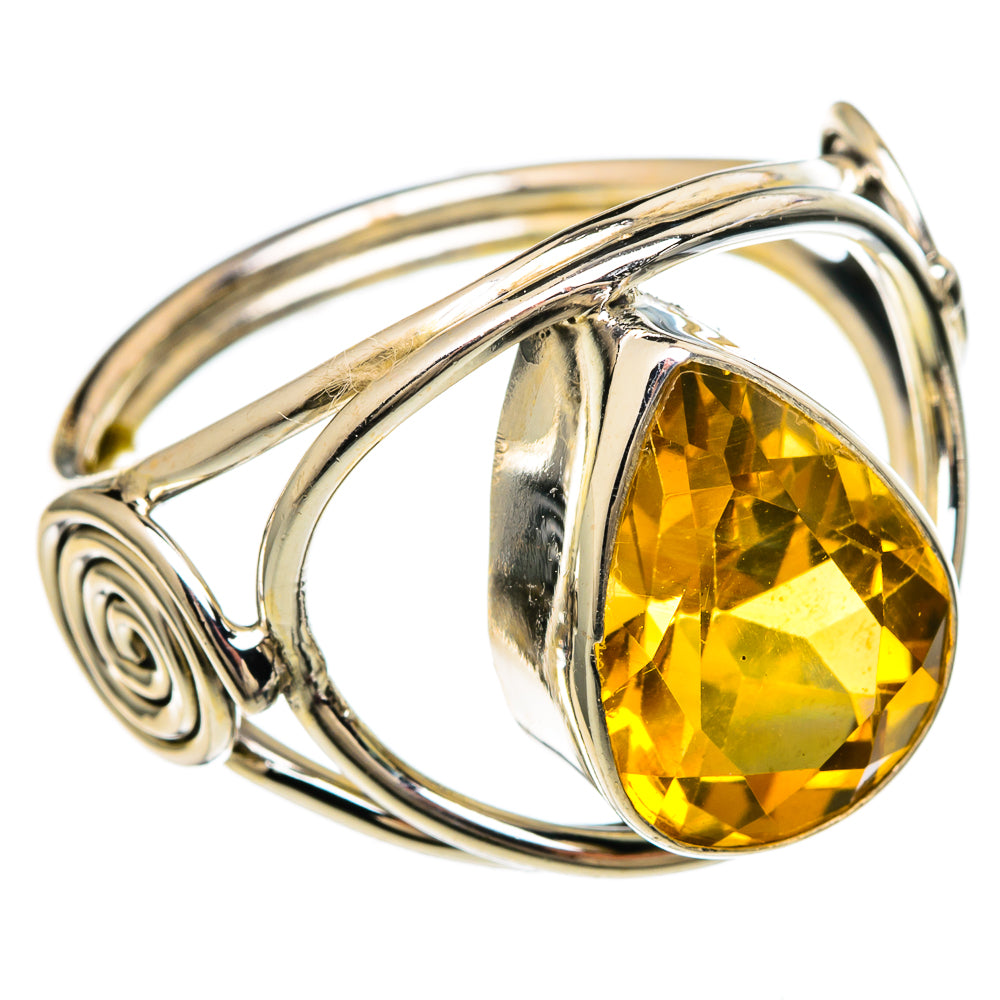 Citrine Rings handcrafted by Ana Silver Co - RING99883