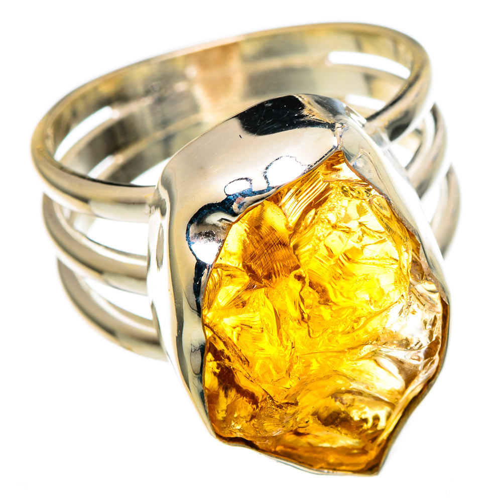 Citrine Rings handcrafted by Ana Silver Co - RING99884 - Photo 2