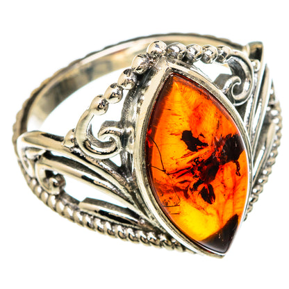 Baltic Amber Rings handcrafted by Ana Silver Co - RING99885
