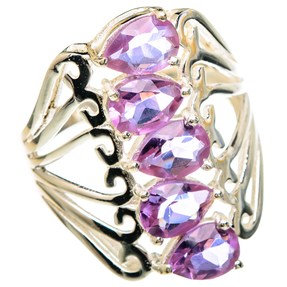 Color Change Alexandrite (lab.) Rings handcrafted by Ana Silver Co - RING99894