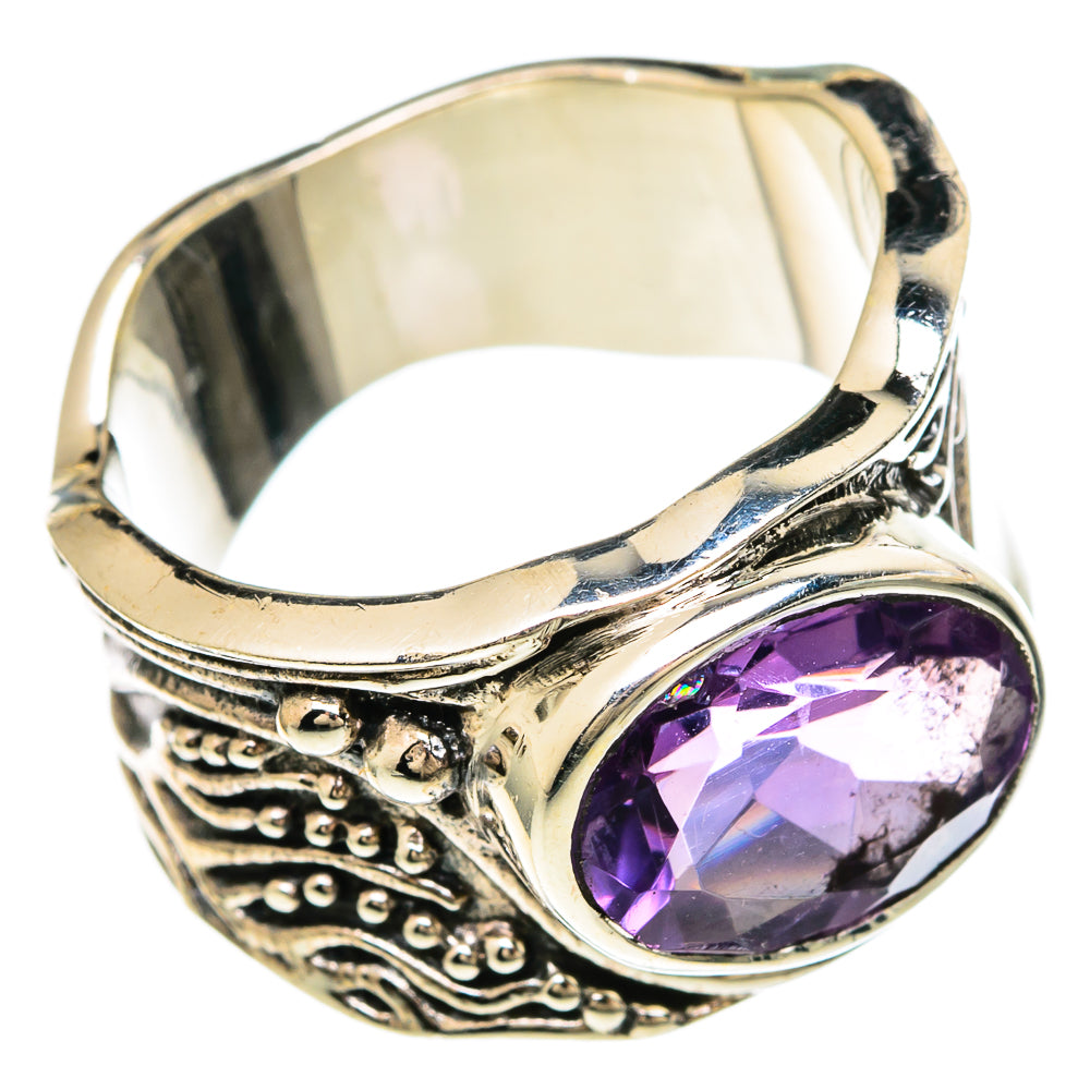 Amethyst Rings handcrafted by Ana Silver Co - RING99899 - Photo 2