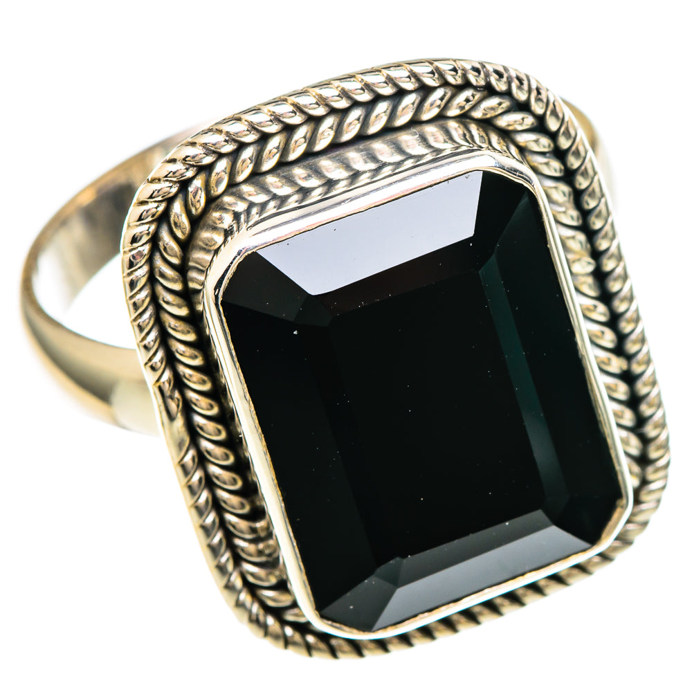 Black Onyx Rings handcrafted by Ana Silver Co - RING99902