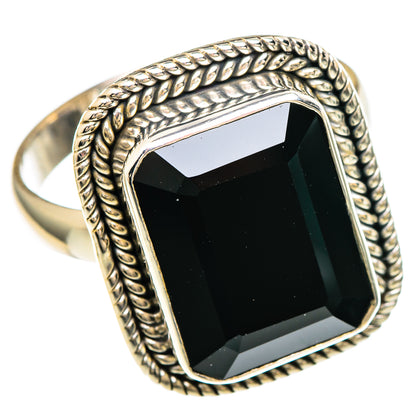 Black Onyx Rings handcrafted by Ana Silver Co - RING99902