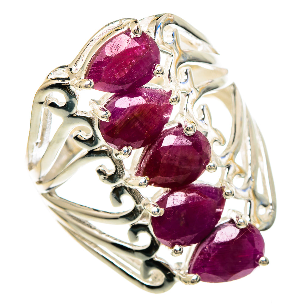 Ruby Rings handcrafted by Ana Silver Co - RING99929