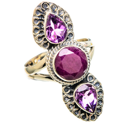Ruby Rings handcrafted by Ana Silver Co - RING99945