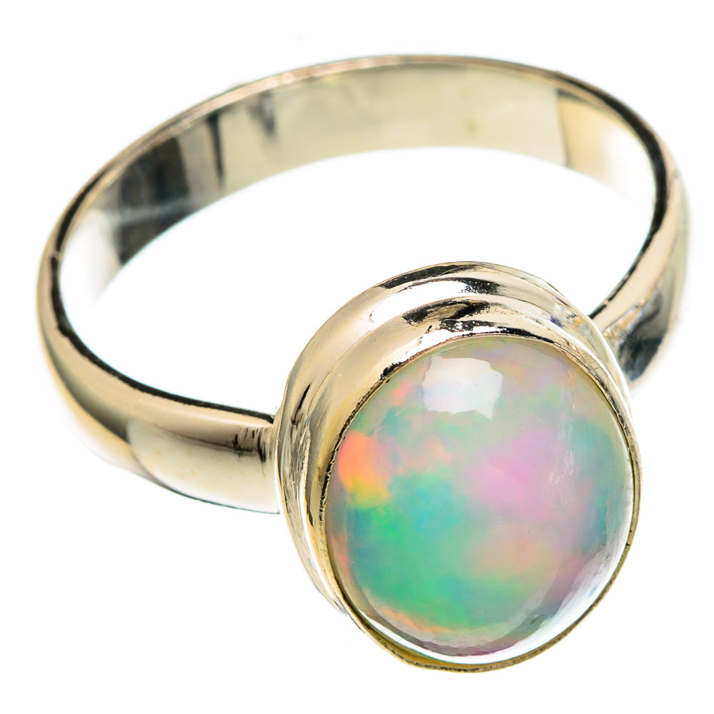 Ethiopian Opal Rings handcrafted by Ana Silver Co - RING99946