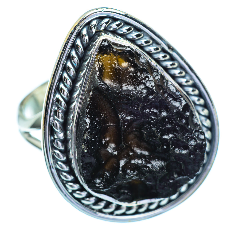 Tektite Rings handcrafted by Ana Silver Co - RING999479