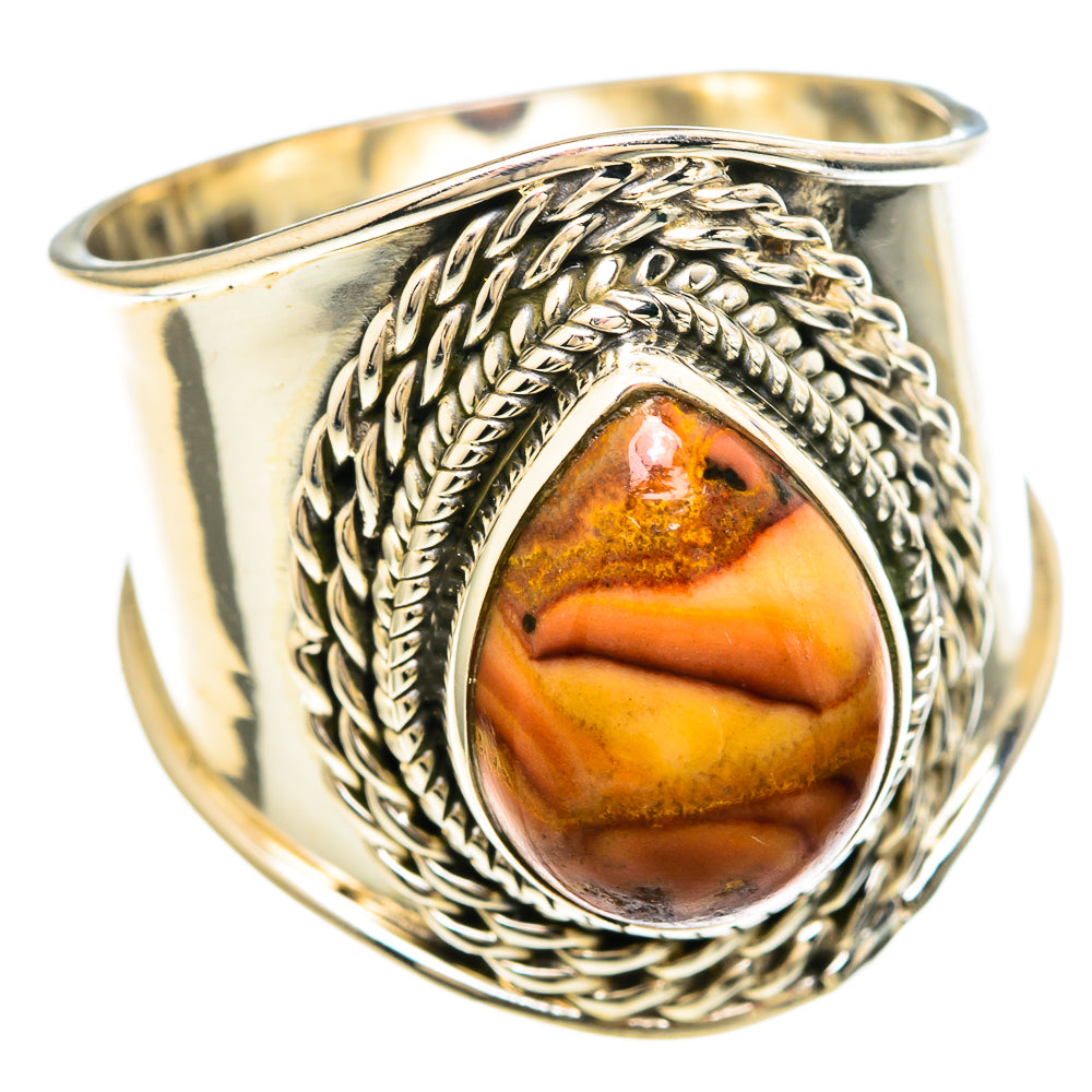 Mookaite Rings handcrafted by Ana Silver Co - RING99960 - Photo 2