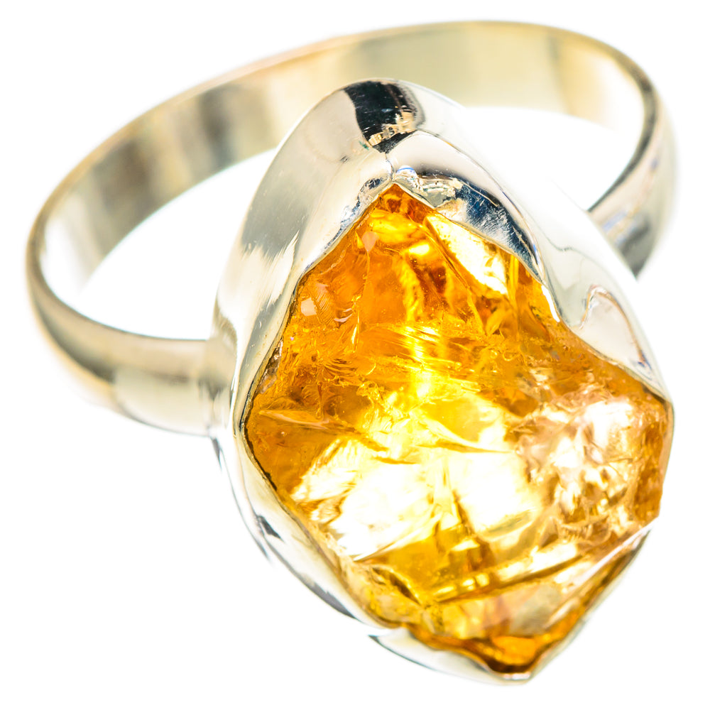 Citrine Rings handcrafted by Ana Silver Co - RING99961 - Photo 2