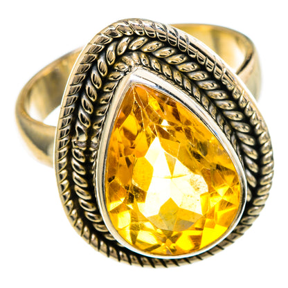 Citrine Rings handcrafted by Ana Silver Co - RING99962