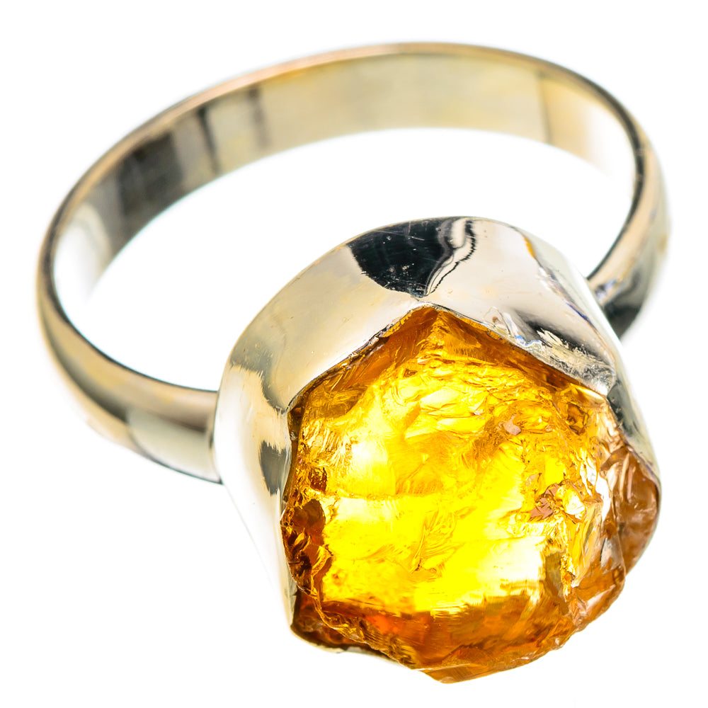 Citrine Rings handcrafted by Ana Silver Co - RING99963 - Photo 2
