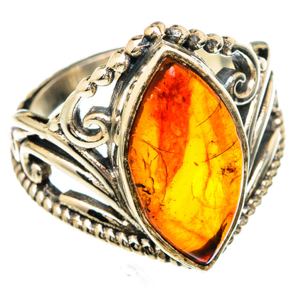 Baltic Amber Rings handcrafted by Ana Silver Co - RING99966