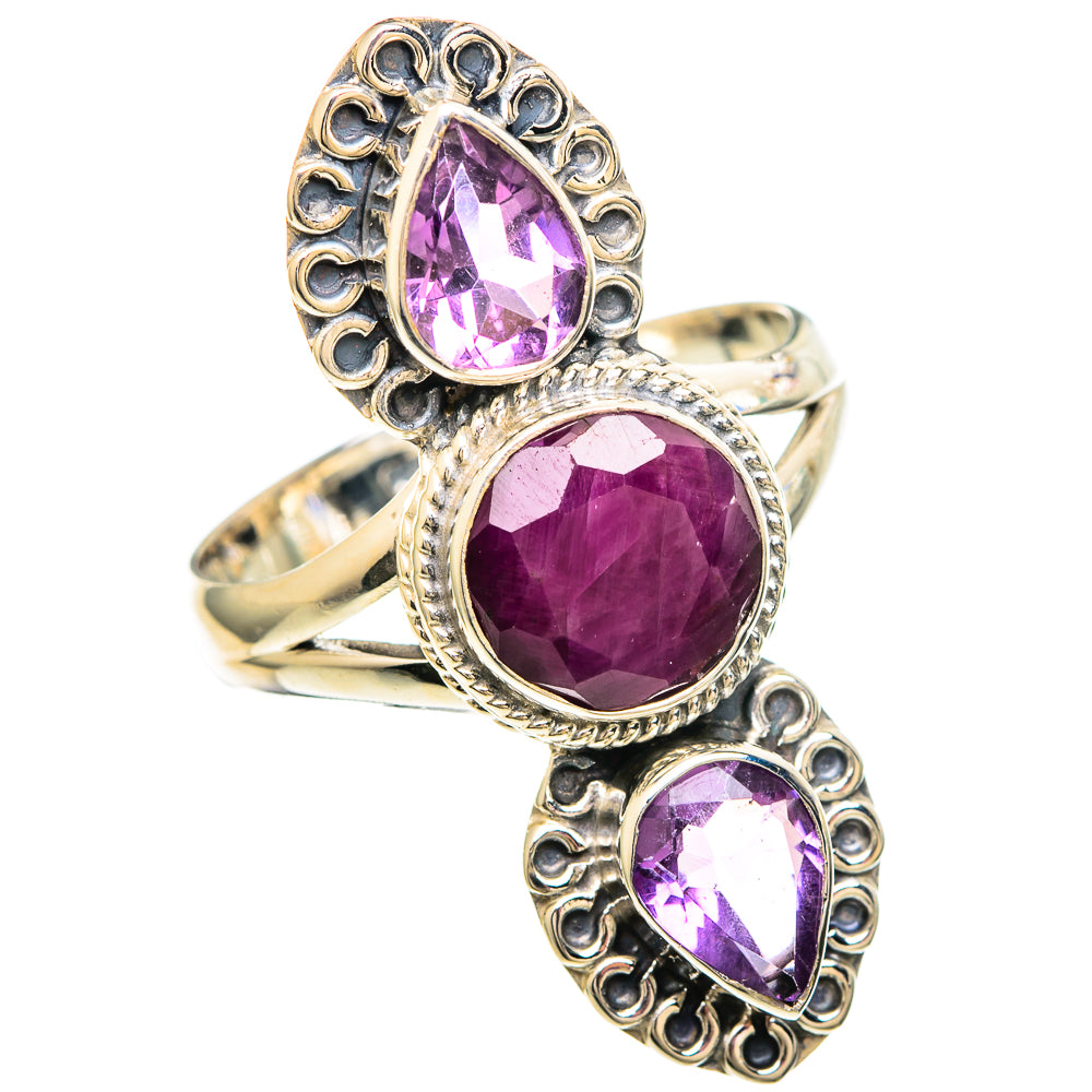 Ruby Rings handcrafted by Ana Silver Co - RING99983
