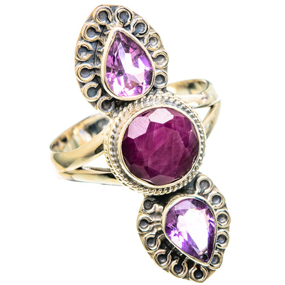 Ruby Rings handcrafted by Ana Silver Co - RING99983